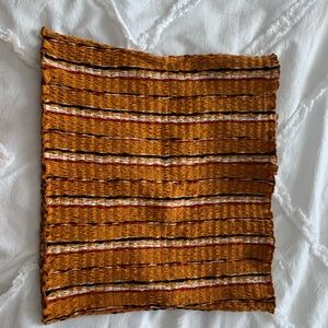 striped yellow tube top!!!